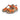 Rieker Womens Fashion Strappy Sandal - Orange / Snake