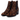 Carmela Womens Leather Leopard Print Boots - Tan / Black