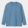 Carhartt Mens Chase Long Sleeve T-Shirt - Icy Water / Gold