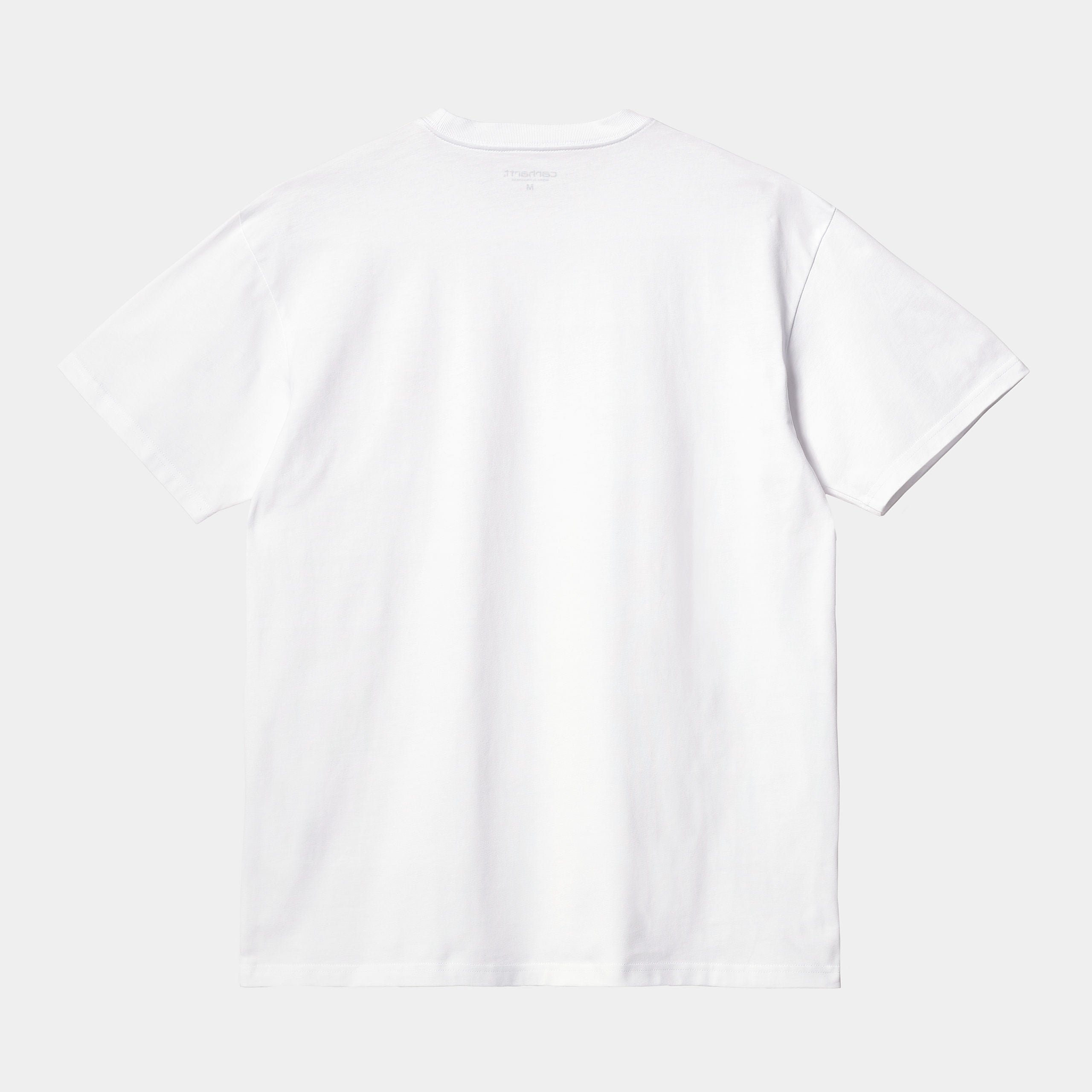 Carhartt Mens Chase Short Sleeve T-Shirt - White / Gold