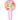 Crocs Jibbitz Pink Lollipop Charm
