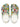 Crocs Unisex Classic Floral Clogs - White