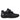 Geox Kids J Wader Smooth Leather School Shoes - Black