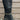 Una Healy Womens Tall Fashion Boot - Vinyl Black Chain