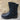 Oak & Hyde Womens Bridge Double Up Lined Leather Ankle Boots - Black