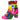 Irregular Choice Womens Building Love High Heel - Pink / Yellow / Green / Blue