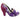 Irregular Choice Womens All The Time High Heel - Purple / Pink