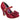 Irregular Choice Womens Fancy That High Heel - Red Glitter