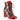 Irregular Choice Womens Pierrette Heeled Ankle Boot - Red