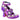 Irregular Choice Womens Starlight Starbright High Heel - Purple