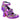 Irregular Choice Womens Starlight Starbright High Heel - Purple