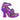 Irregular Choice Womens Starlight Starbright High Heel - Purple