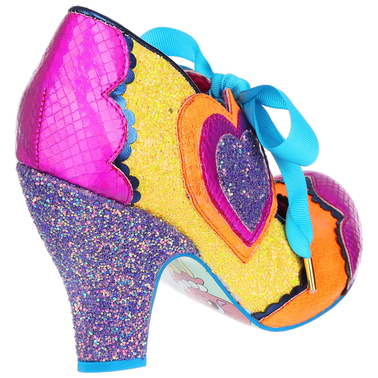Irregular Choice - Right On High Heeled Shoe - Multicoloured