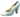 YULL Beaulieu Mint - Leather Court Shoes - Mint Green/White