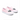 VANS Kids Classic Heart Sequin Slip On Trainer - Pink