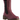 Refresh Womens Chelsea Calf Length Boot - Burgundy