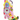 Irregular Choice Womens Wakey Wakey High Heel - Pink / Multi - The Foot Factory