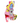 Irregular Choice Womens Wakey Wakey High Heel - Pink / Multi - The Foot Factory