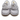 Lazy Dogz - Bessie - Grey Moccasins Slippers - Grey