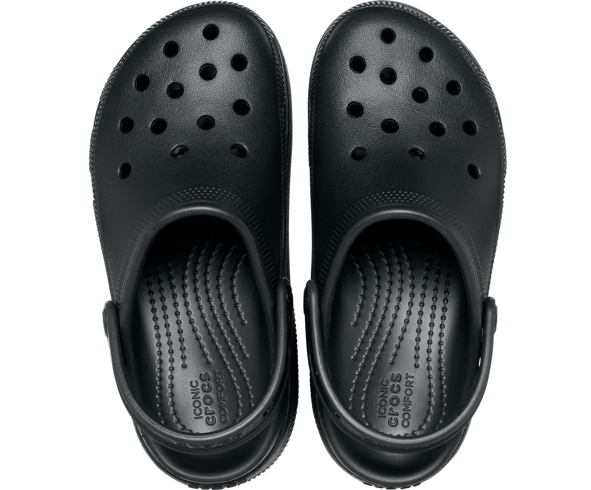 Crocs Kids Classic Cutie Platform Clog - Black - The Foot Factory