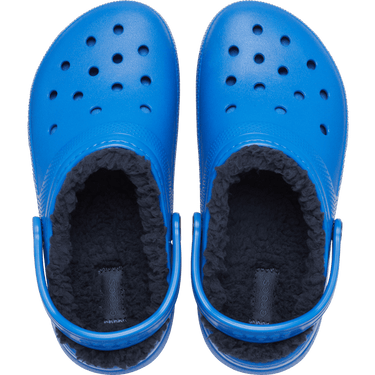 Crocs Kids Classic Lined Clog - Blue Bolt