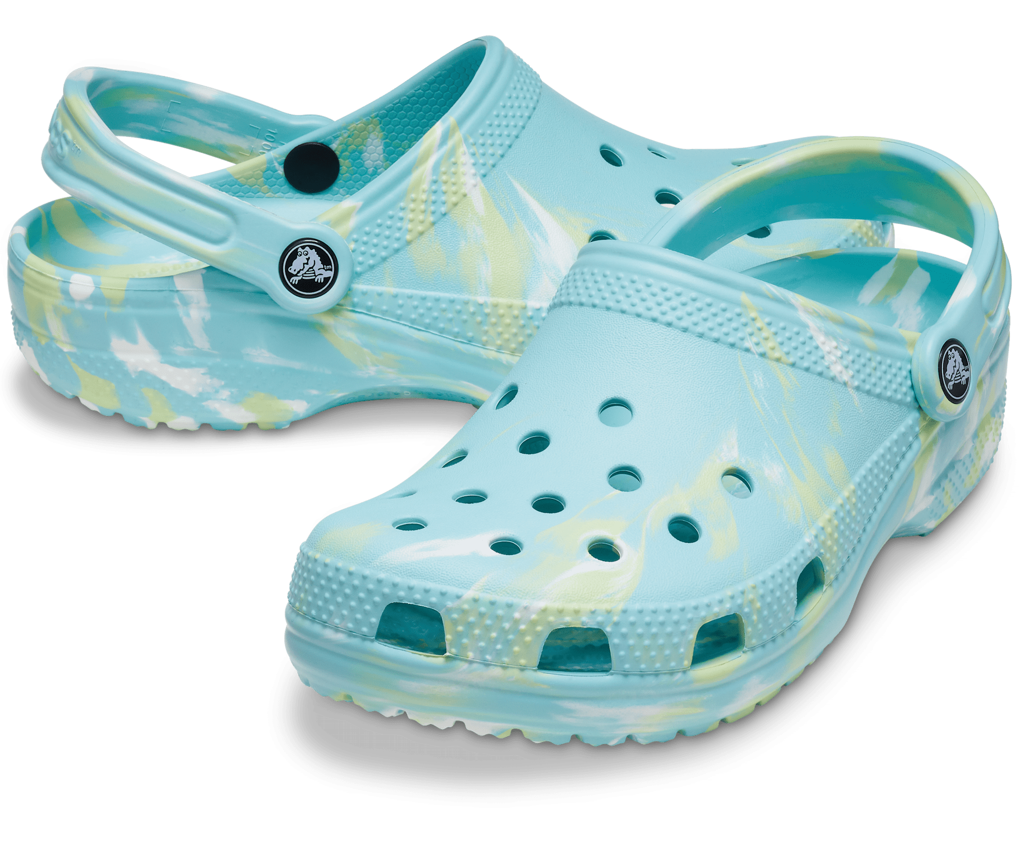 Water Pattern Crocs Crocs Classic Marbled Clog | Pure Water Style