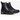 Oak & Hyde Womens Bridge Chelsea Leather Ankle Boots - Black - The Foot Factory