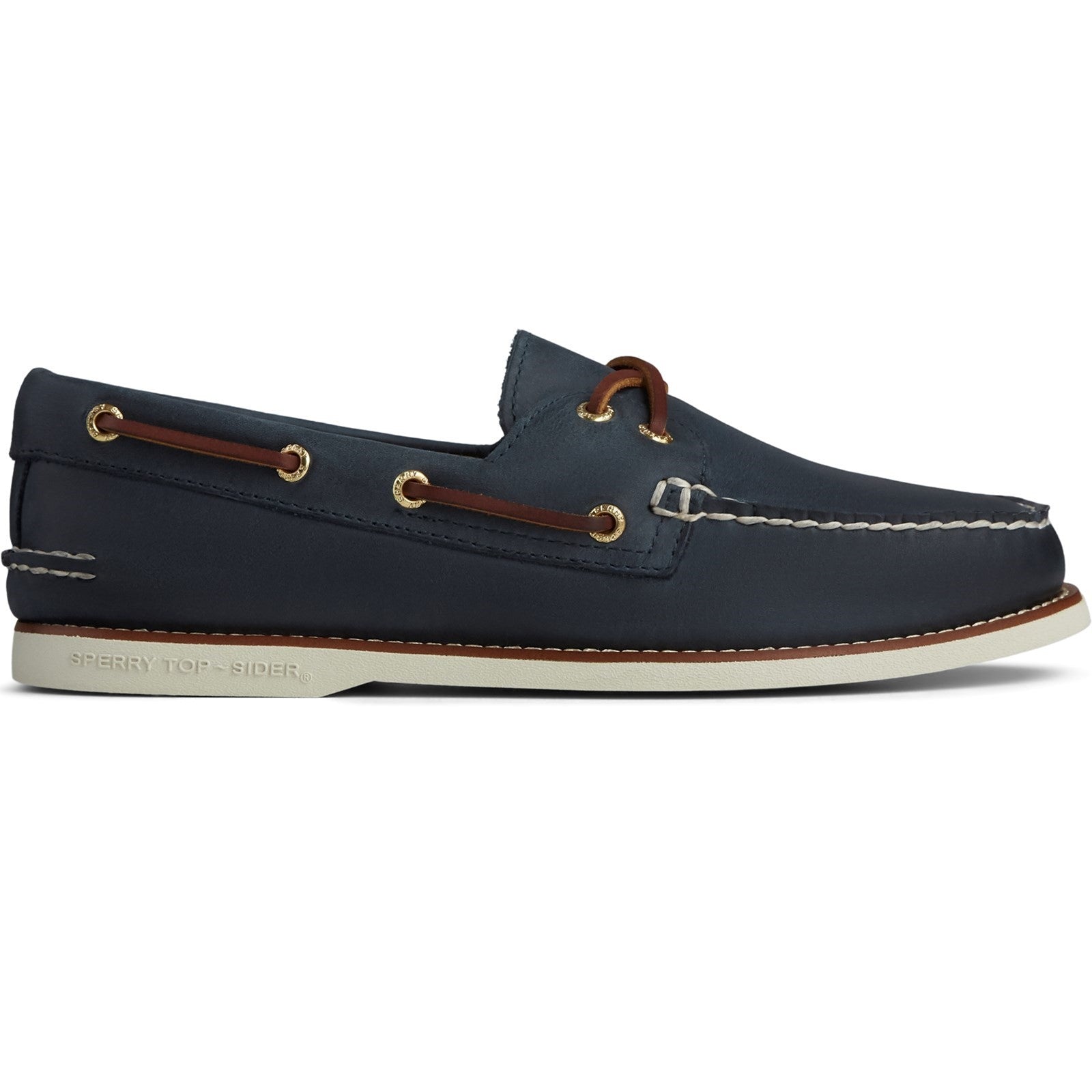 Sperry Mens Gold Cup Authentic Original Boat Shoes - Navy