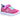 Skechers Girls Flicker Flash Light Up Trainers - Pink