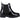 Hush Puppies Girls Laura Patent Leather Chelsea Boots - Black