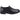 Hush Puppies Boys Toby Leather Slip On School Shoes - Black