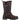 Hush Puppies Womens Winnie Shearling Lined Leather Boots - Brown