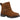 Hush Puppies Womens Wakely Shearling Lined Leather Boots - Tan