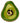 Crocs Jibbitz Junk Drawer Avocado Charm