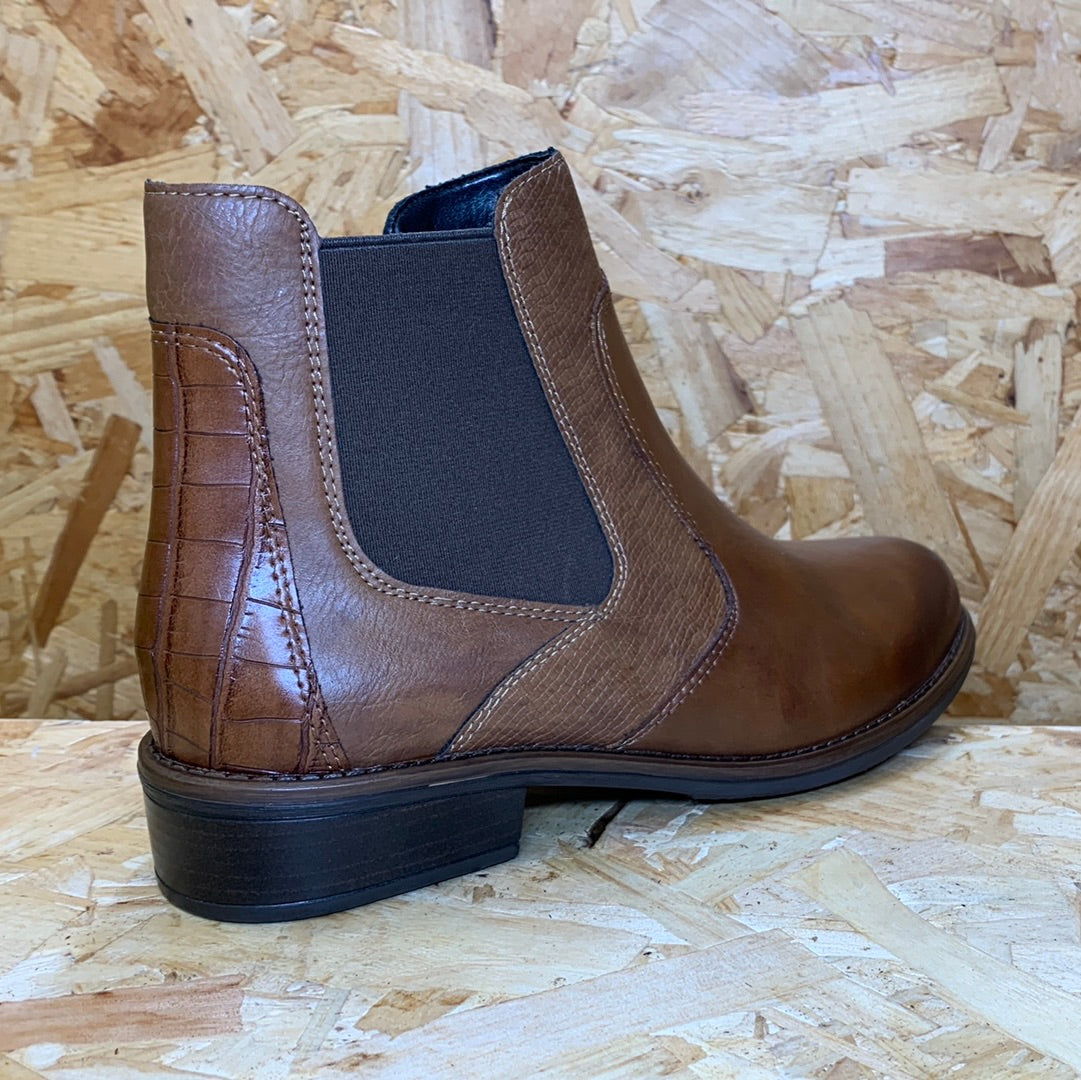 Remonte Womens Chelsea Boot - Brown