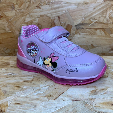Geox Infant Todo Disney Minnie Mouse Trainer - Rose / Fuchsia - The Foot Factory