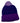 Crocs Jibbitz Purple Pom Pom Hat Charm