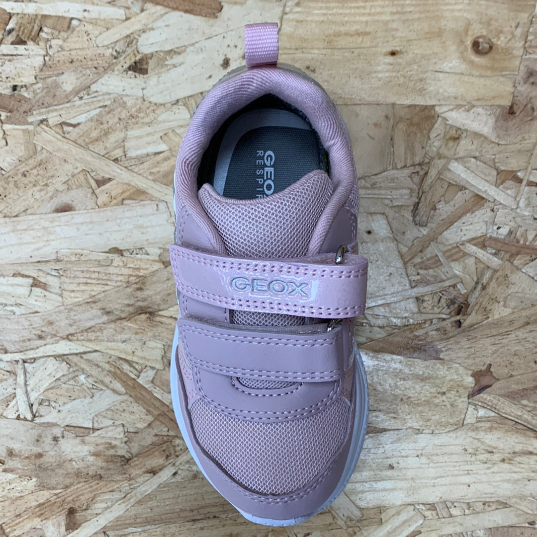 Geox Infant B Sprintye G A Trainers - Pink / Silver