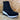 Xti Womens Fashion Wedge Trainers - Black - The Foot Factory