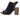 Carmela Womens Black Leather High Heel