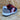 Geox Infant Alben Suede Trainer - Red / Navy