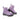 Oak & Hyde Womens Brixton 7 Leather Boots - Purple