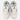 New Balance Mens 574 Fashion Trainers - White / Grey - The Foot Factory